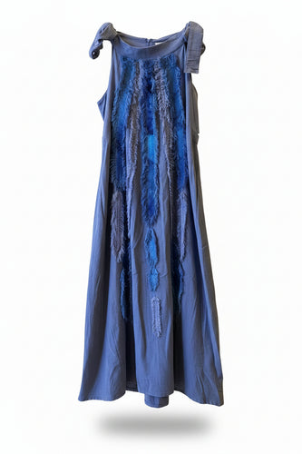 ALER37-ALEJANDRA RAW-VESTIDO HALTER AZUL EDICION ESPECIAL-S6250