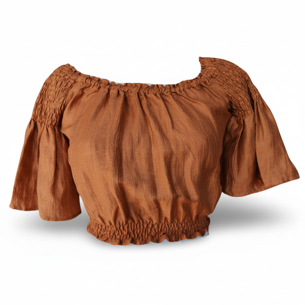 CLAN07-CLAUDE-GABY TOP SILK-S4095