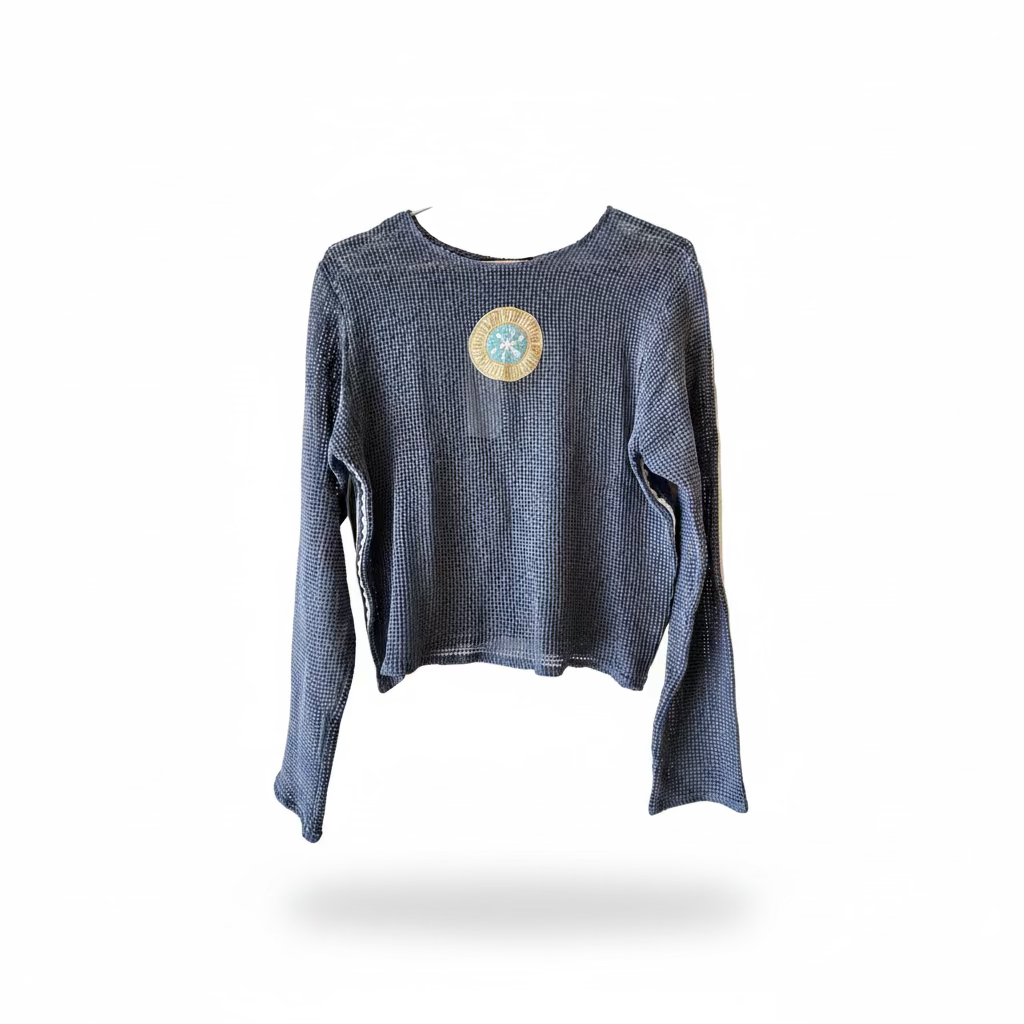 TRON166-T-SHIRT LUNA HUICHOL PEYOTE-S3700