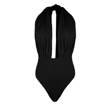 SKYN30-SKYLER SWIMWEAR-PLUNGE NECK ONE PEICE-F2320