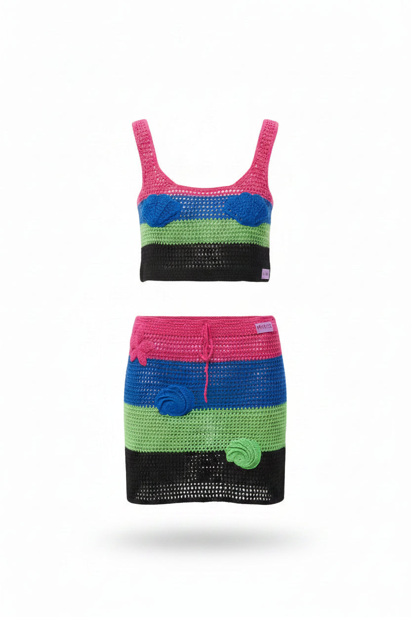 ANYU29-ANNAISS YUCRA-SEA TREASURE SET CROCHET-S6000