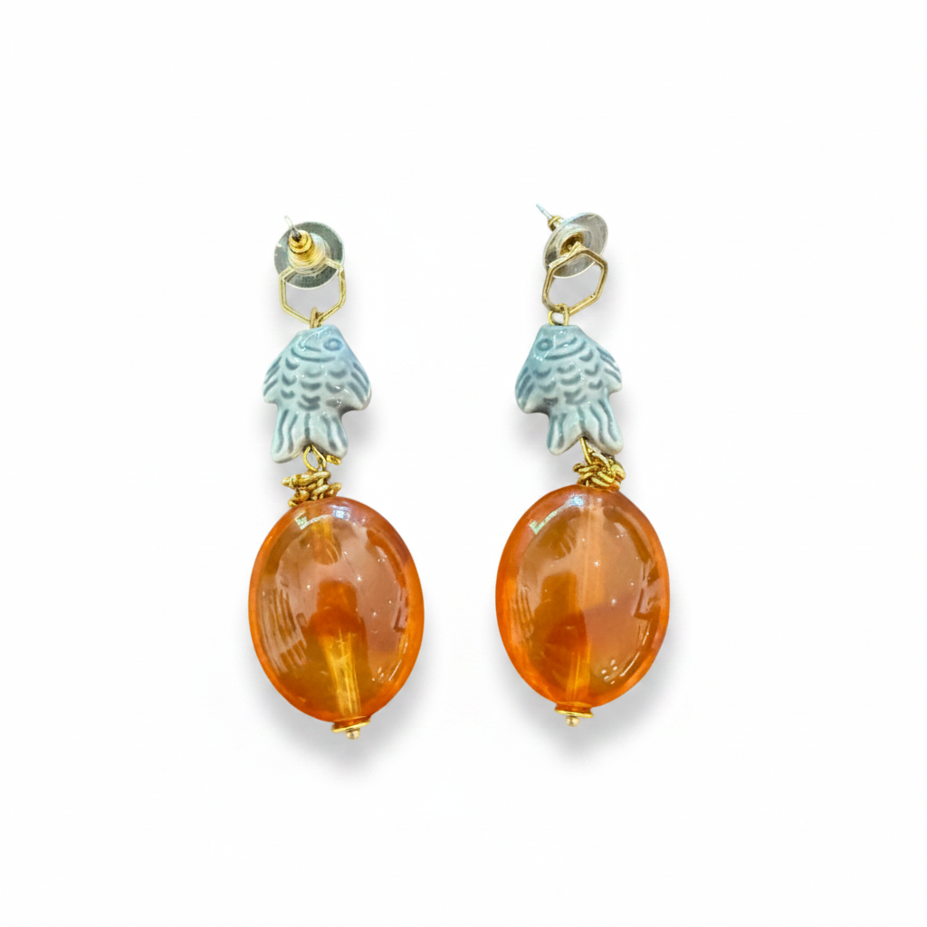 NAMM29-ARETES PEZ CON AMBAR -S1393