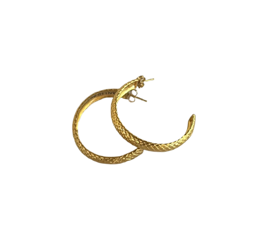 MAN110-MANI MAALAI-ARRACADA MAMBA TEXTURA SERPIENTE-S2590