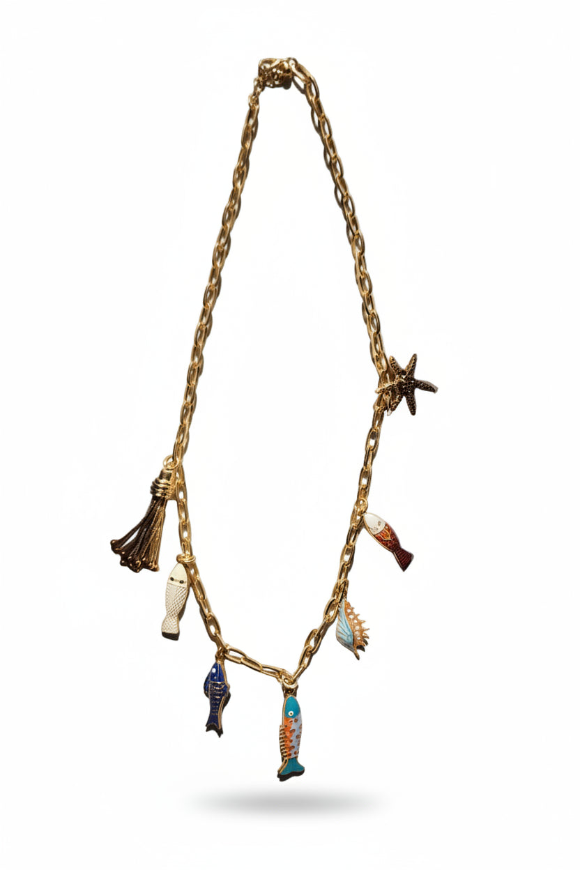NAMM84-NAMMOS-COLLAR PECES CADENA-S1519
