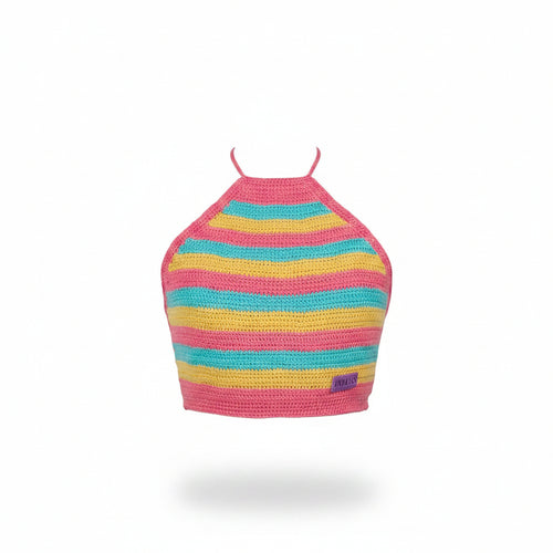 ANYU15-ANNAISS YUCRA-HALTER BUG TOP-S2200