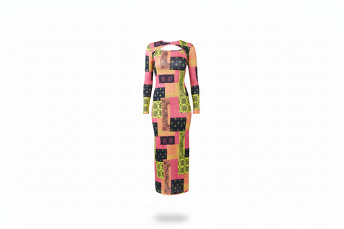 ANYU17-ANNAISS YUCRA-BANDANA DRESS W BOLERO - S6800