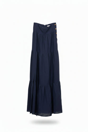 CLAN25-CLAUDE-GISELLE FALDA LINO-S6300