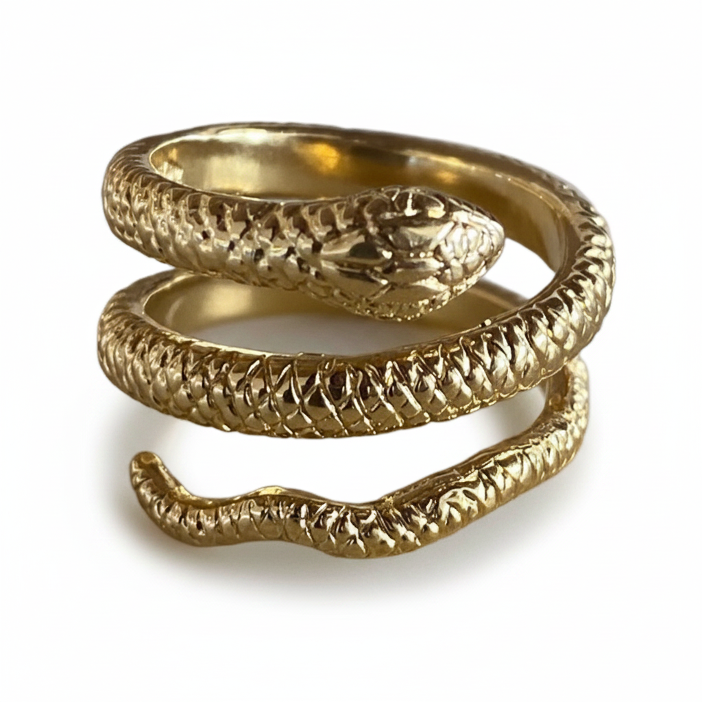 MAN89-MANI MAALAI-ANILLO SERPIENTE-S2890