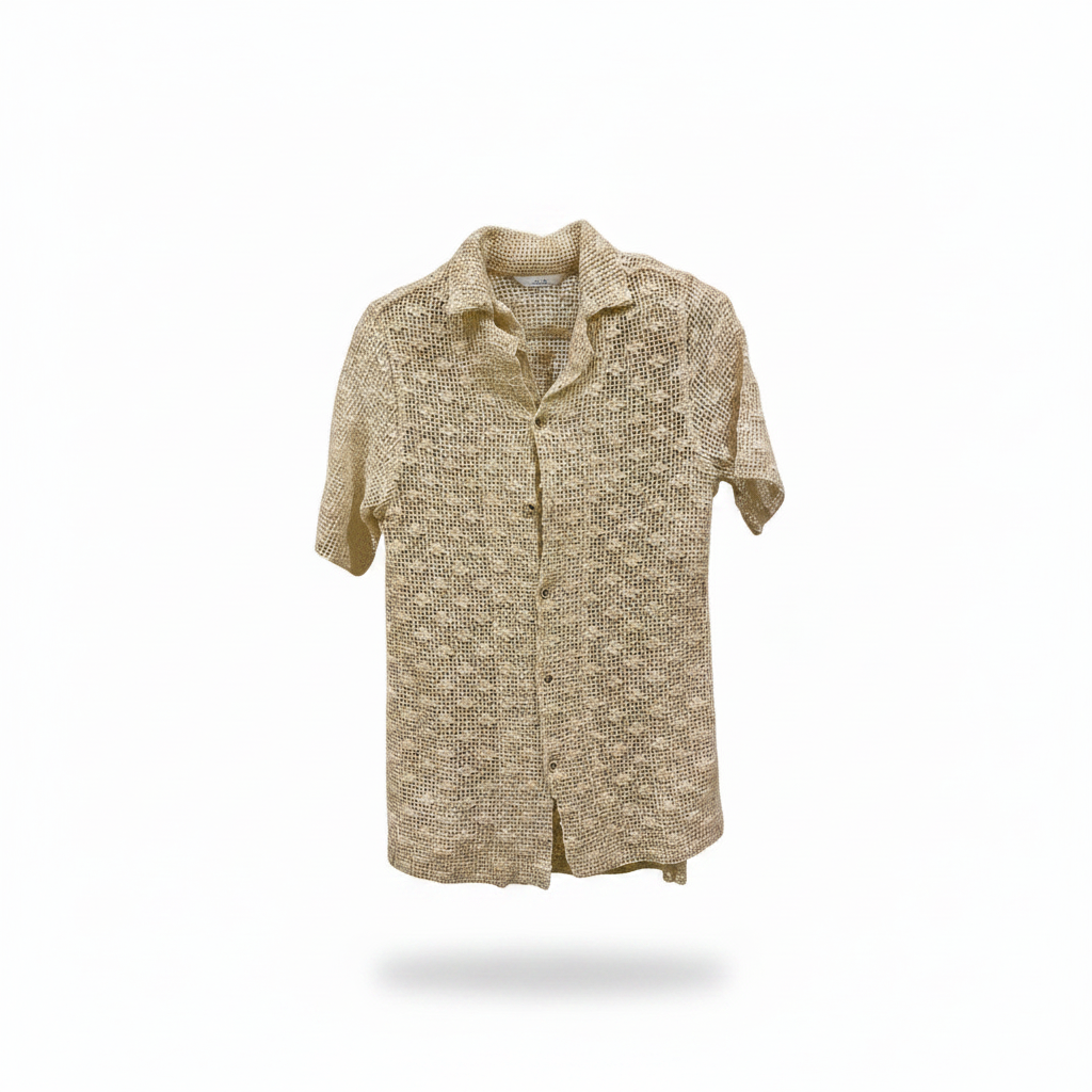 OLM27- OLMOS Y FLORES- CAMISA CROCHET- S2300