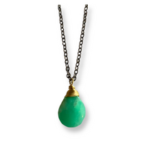 MAN95-MANI MAALAI-COLLAR PIEDRA NATURAL-S