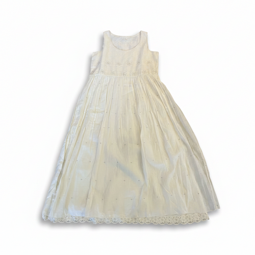 OLE09-OLEO-Q08 BEADED LACE BEIGE SIN-S6750