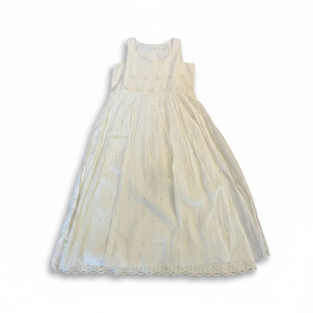 OLE09-OLEO-Q08 BEADED LACE BEIGE SIN-S6750