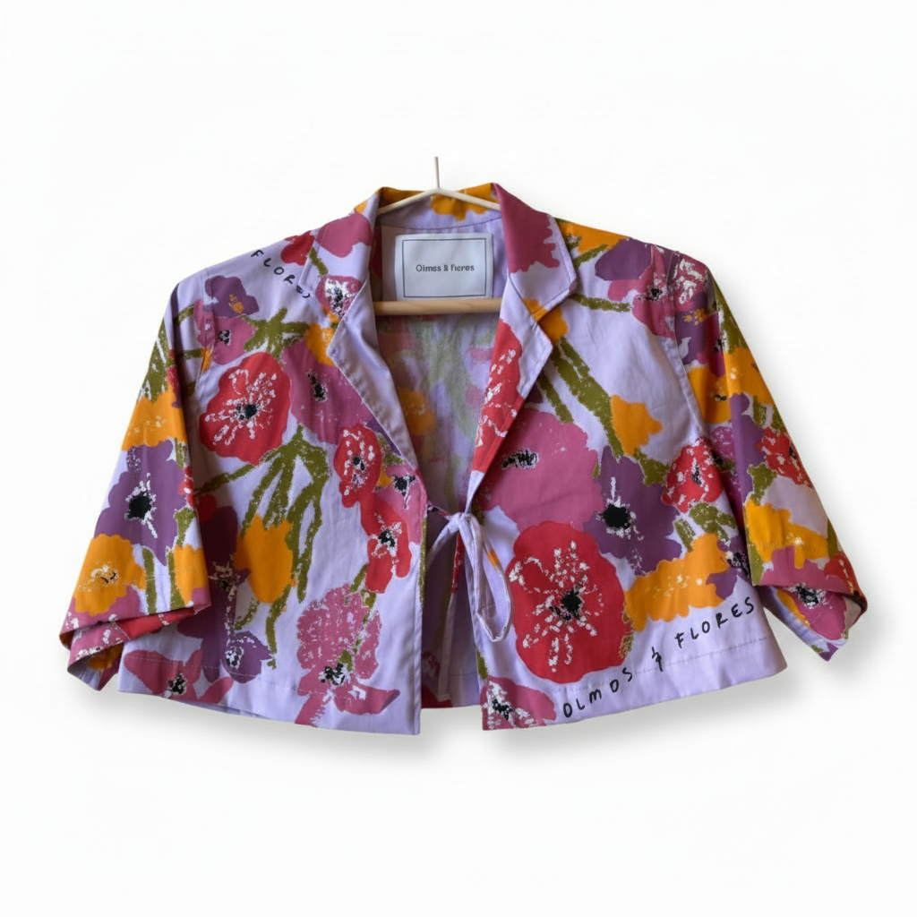 OLM14- OLMOS Y FLORES- CROP TOP LILYS