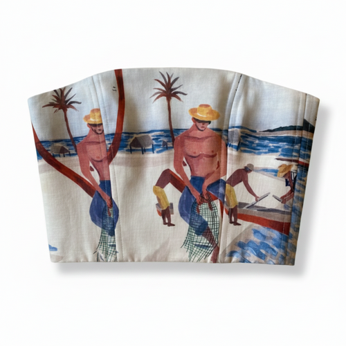OLM08- OLMOS Y FLORES- CORSET CASITAS