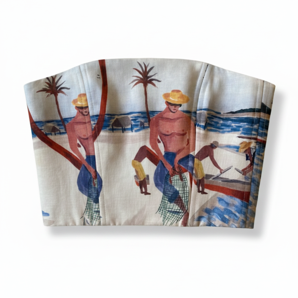 OLM08- OLMOS Y FLORES- CORSET CASITAS