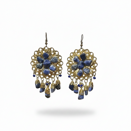 SGN12-SARA GALINDO-SG ARETES PIEDRAS COLORES-S1500
