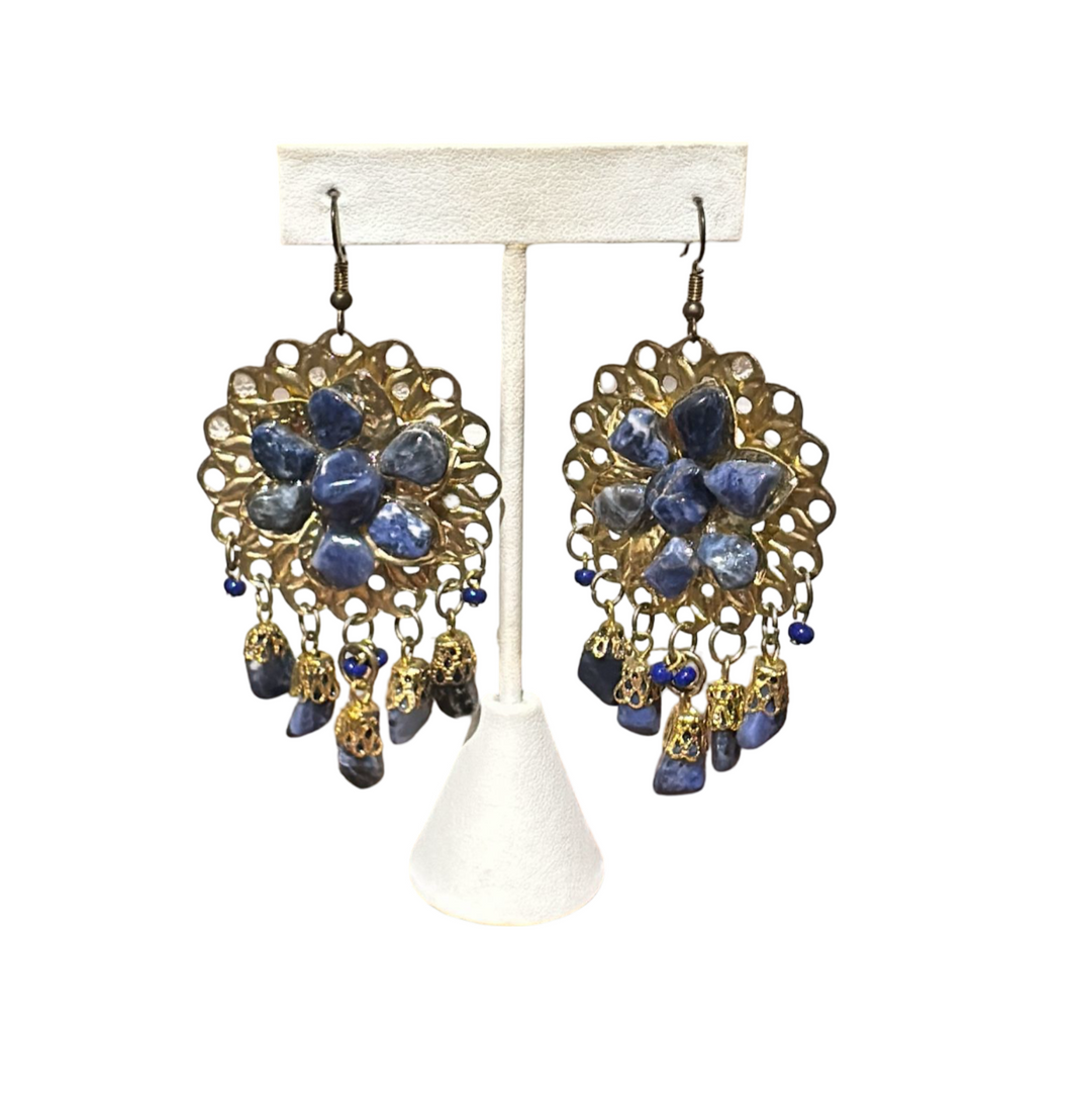 SGN12-SARA GALINDO-SG ARETES PIEDRAS COLORES-S1500